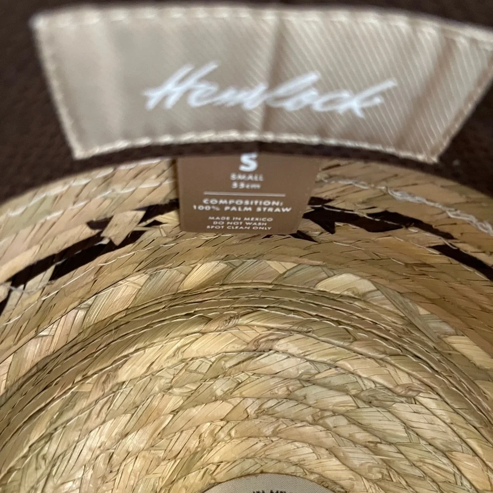 Hemlock Leon Straw Bucket Hat - Picture 5 of 9